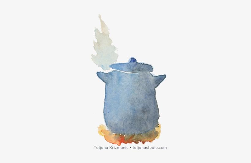 Boiling Pot - Food, transparent png download