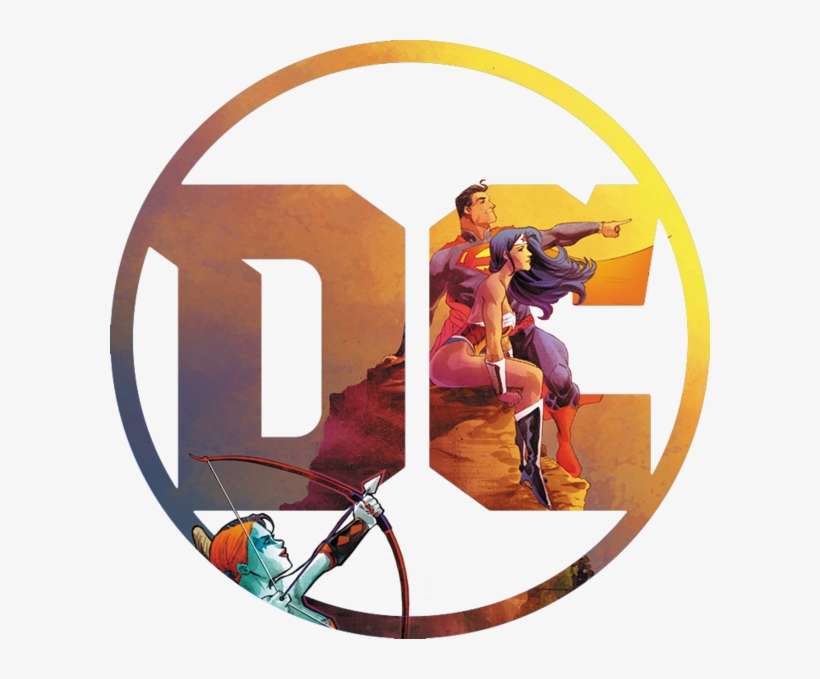 Dc Comics = Diana And Clark Comics - Dc Comics 2016 Logo Png, transparent png download