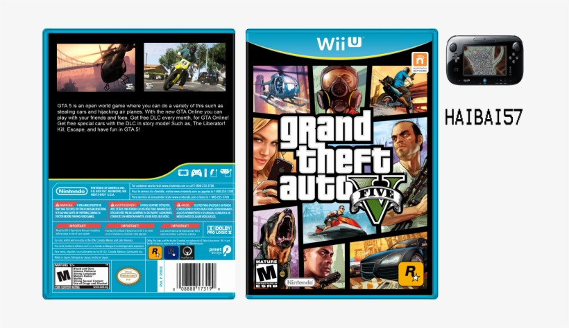 68070 Grand Theft Auto 5 - Rockstar Xb360 Gta - Grand Theft Auto 5, transparent png download