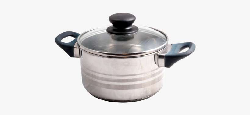 Stainless Steel Cooking Pot Png Transparent Image - Stainless Pot Png, transparent png download