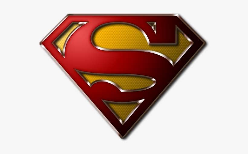 Superman's New Costume By Jim Lee Touched Up And Changed - Super Man 3d Logo, transparent png download