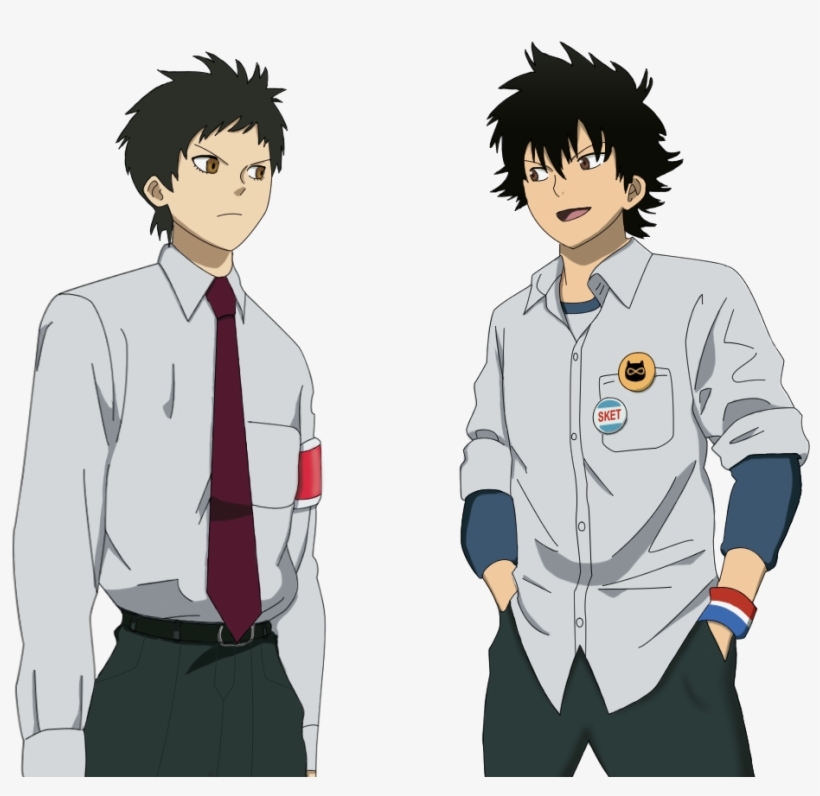 Twins - Sket Dance Bossun Sasuke, transparent png download
