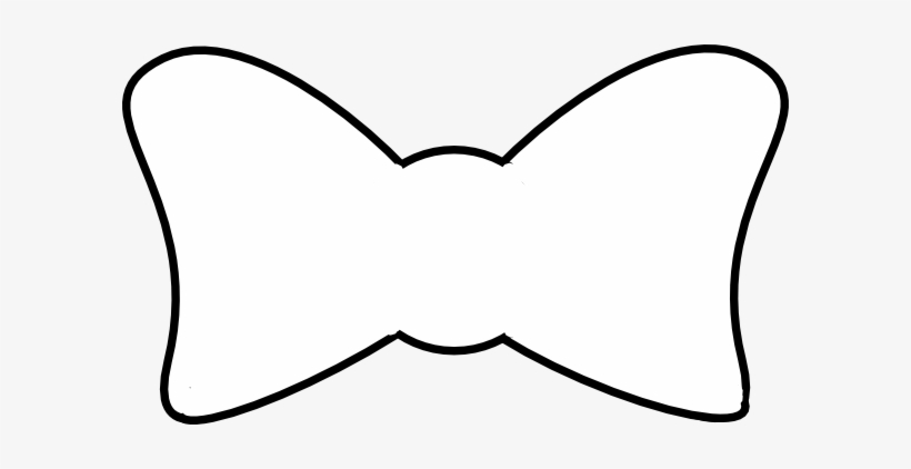Bow Outline Cliparts Free Download Clip Art Free Clip - Clip Art, transparent png download