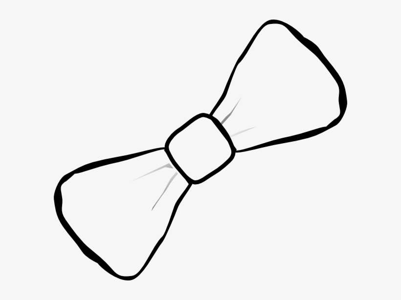 Small - Bow Tie Clip Art Black And White, transparent png download