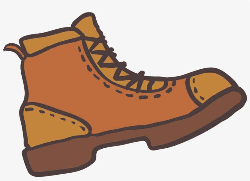 Boot Clip Art Outdoor Boots Transprent Png - Botas Campo Png, transparent png download