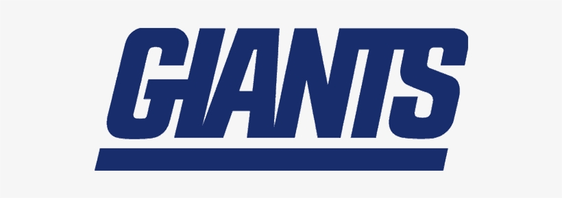 Nygiants Textlogo - New York Giants Wordmark, transparent png download