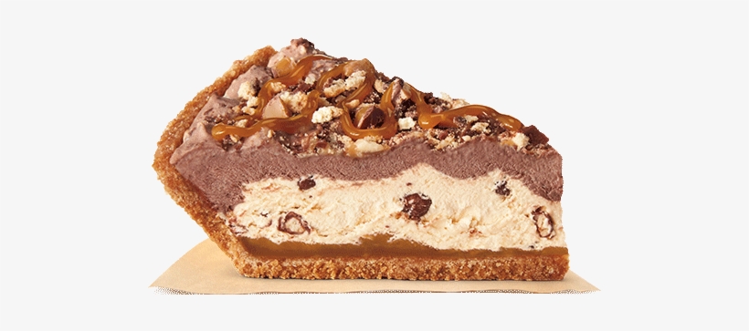 Pie Made With Twix - Twix Pie Burger King, transparent png download