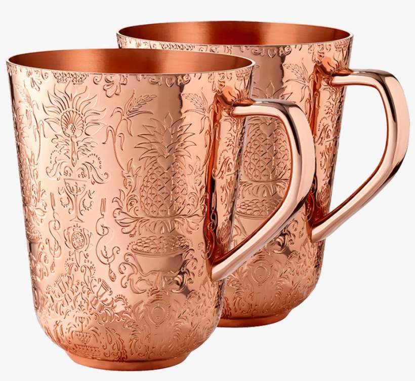 Copper Moscow Mule Mugs Cups - Mug, transparent png download
