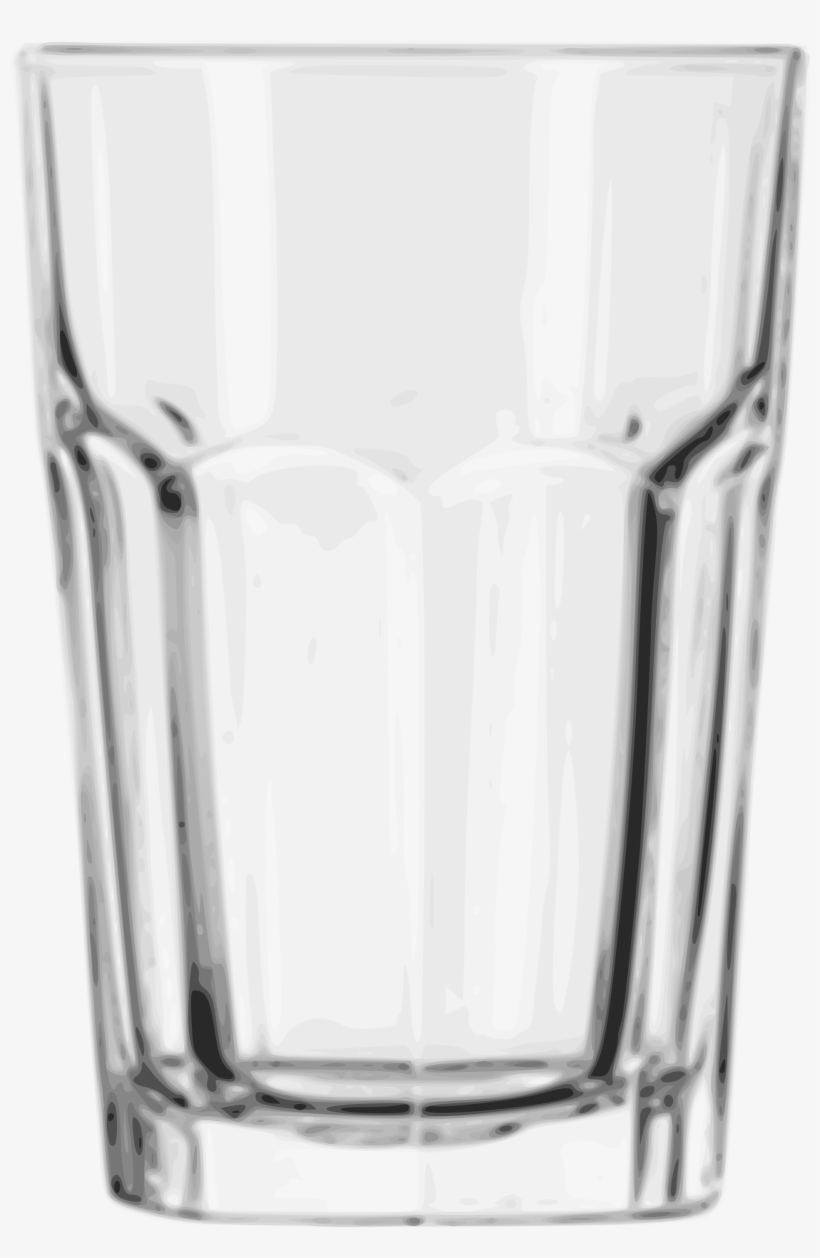 Beverage Glass Tumbler Svg Wikimedia Commons Open - Glass Tumbler Png, transparent png download