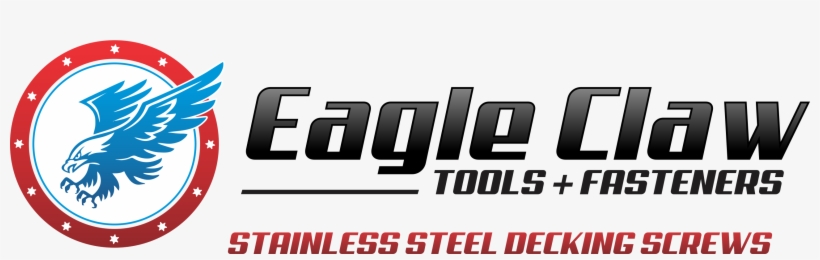 Eagle Claw Logo Decking Screws - Eagle Claw Hidden Deck Fixing System ( 200 Clips), transparent png download