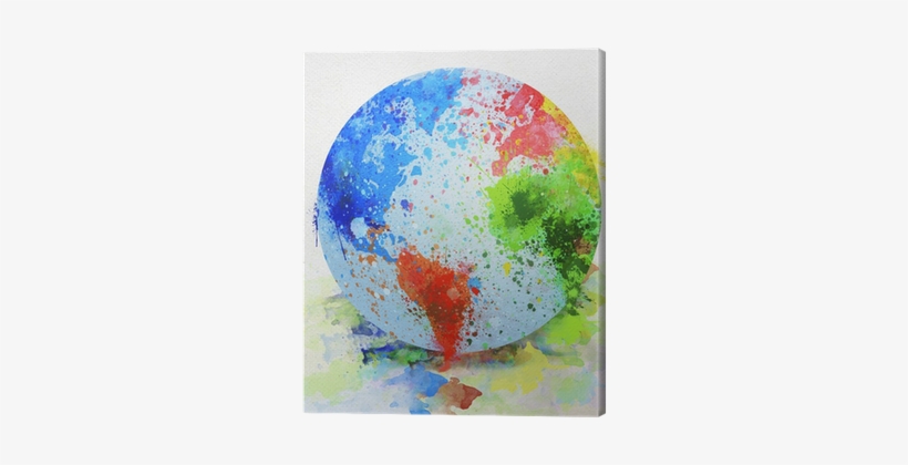 Globe Painting, transparent png download