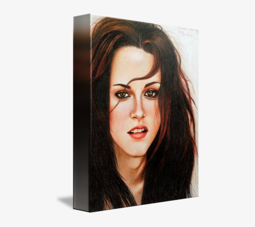 Original Portrait Drawing Of Kristen Stewart By Prapatsorn - Drawing, transparent png download