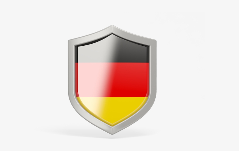 Illustration Of Flag Of Germany - Germany Shield Flag Png, transparent png download