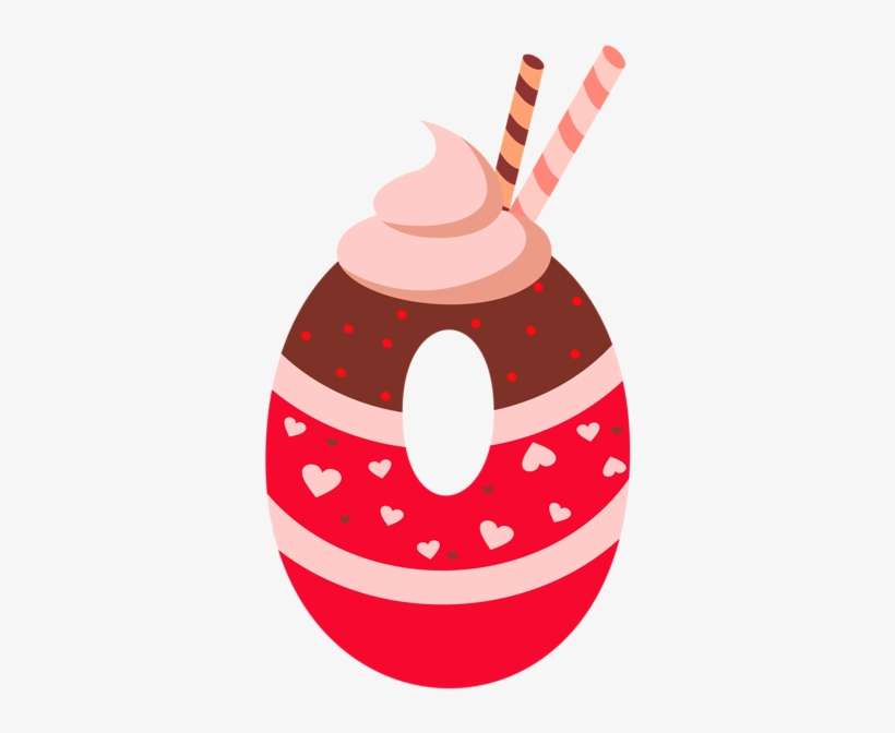 Pin By ละไม เบเกอรรี่ On Number - Number Zero Clipart, transparent png download