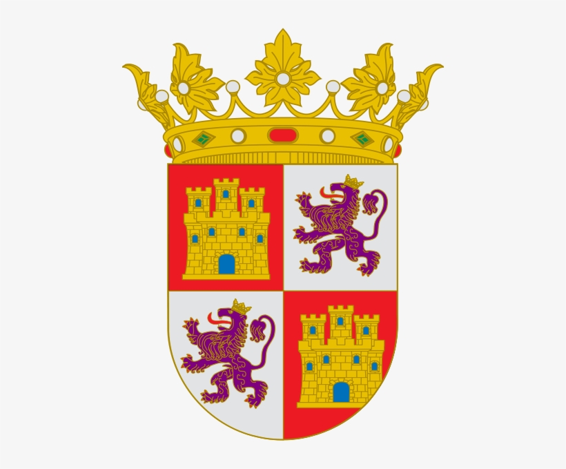 Arms Of The Castilian Crown - Castilla Y Leon Coat Of Arms, transparent png download