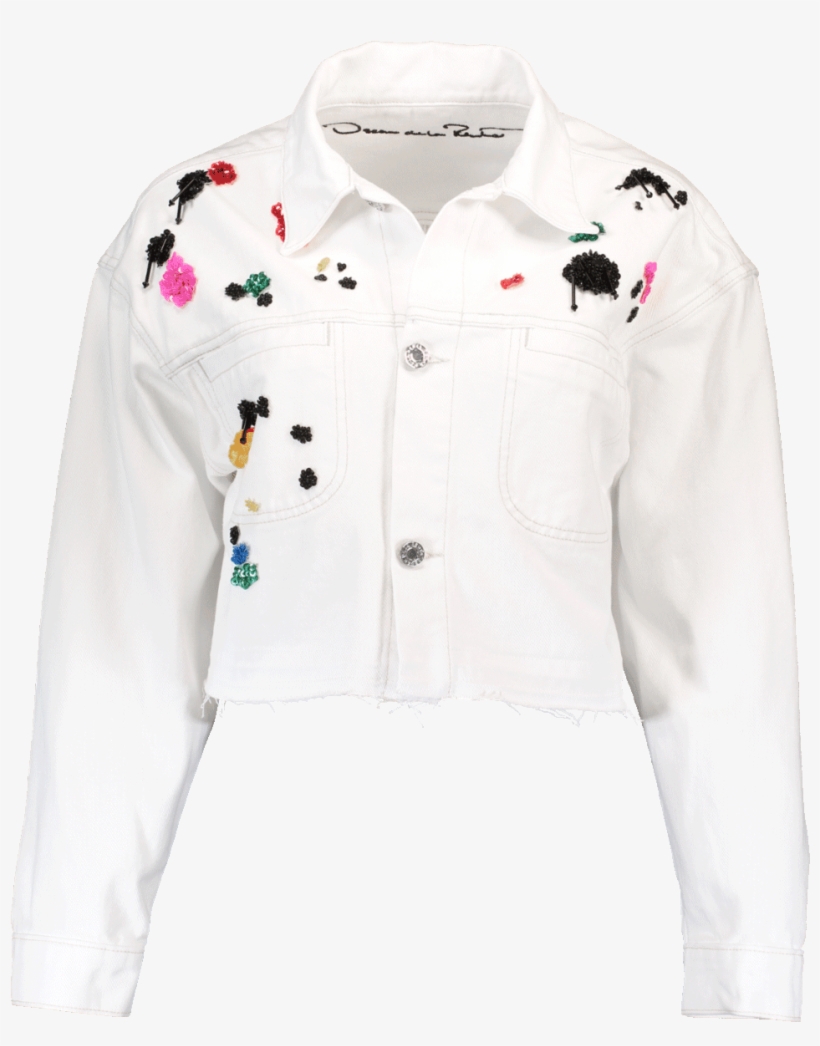 calvin klein paint splatter jacket