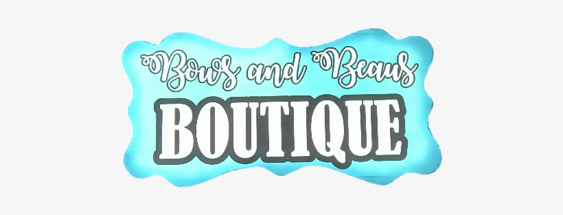 Bows And Beaus Boutique - Poster, transparent png download
