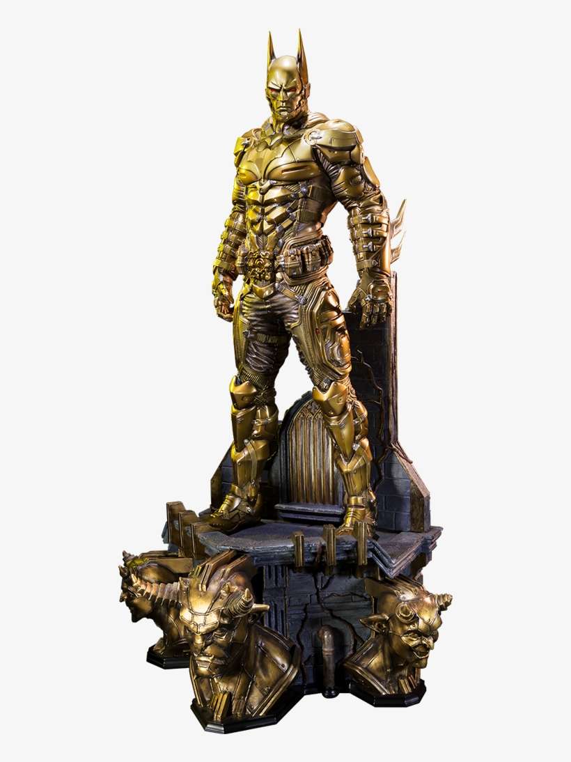 Batman Arkham Knight Batman Beyond Gold Edition 1/3 - Exclusive Batman Beyond - Gold Edition Dc Comics Statue, transparent png download
