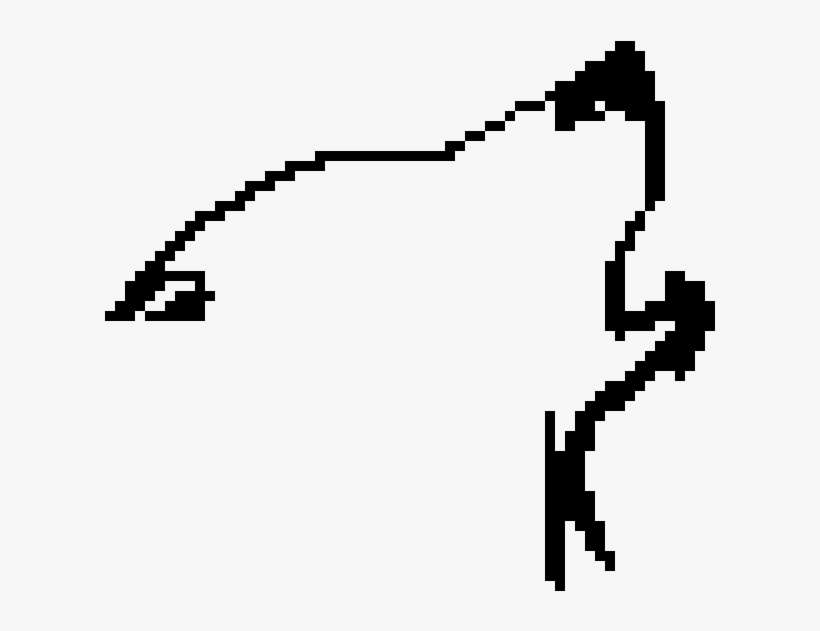 Almost Done Howling Wolf - Howling Wolf Pixel Art, transparent png download