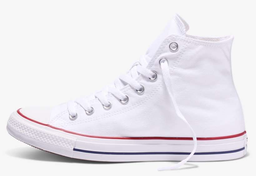 All Star Traditional Hi-top White Canvas - Chuck Taylor All-stars, transparent png download