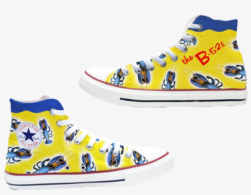 Custom Converse Yellow - B52 Converse, transparent png download