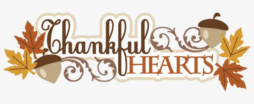 Thanksgiving Thankful Clipart - Thanksgiving Blessings Clip Art, transparent png download