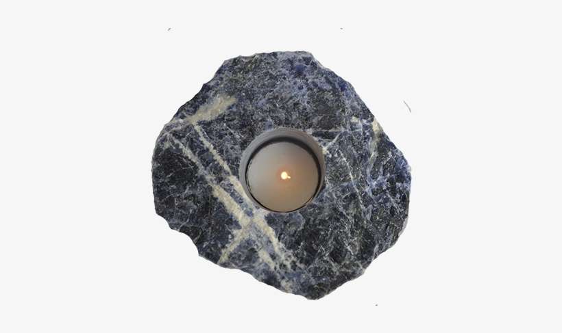 Sodalite Candle Holder - Candlestick, transparent png download