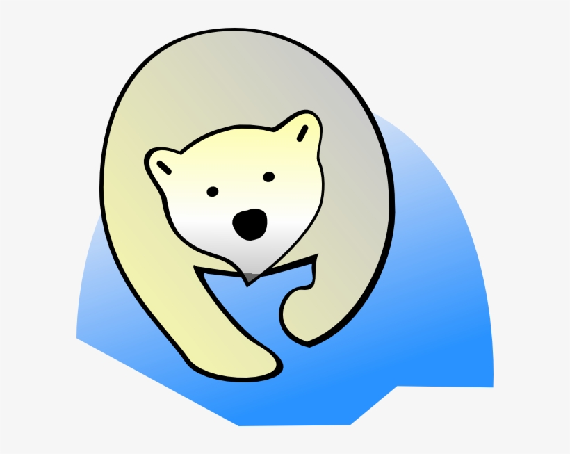 Polar Bear Clipart - Ositos Polar Vector Png, transparent png download