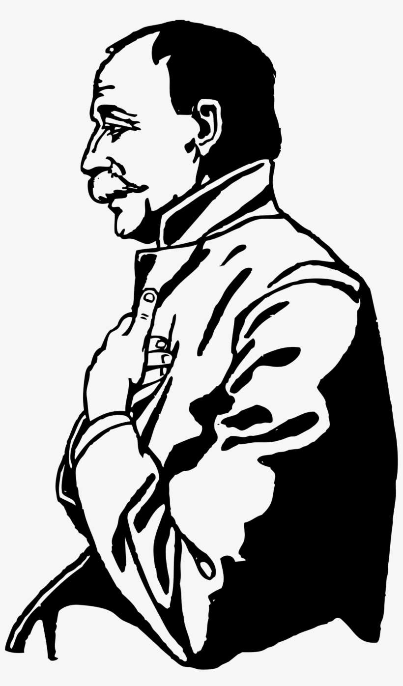 Clipart - Clipart Sad Man, transparent png download