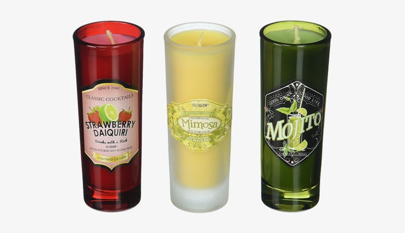 Flight Candles - Deco Glow Highball Glass Mojito, transparent png download