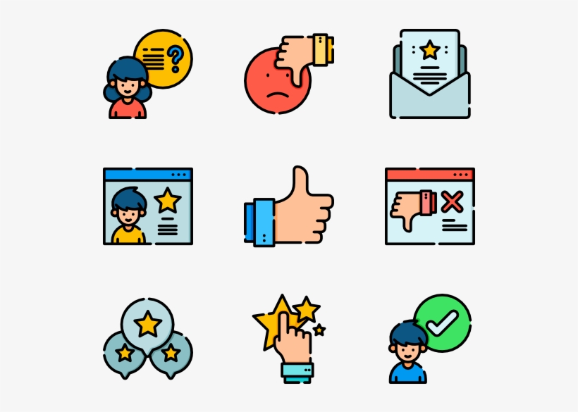 Feedback And Testimonials - Amusement Park Icons, transparent png download