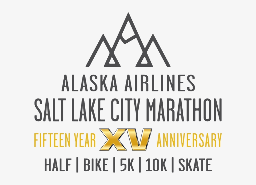 The 15th Annual Alaska Airlines Salt Lake City Marathon - Salt Lake City Marathon, transparent png download