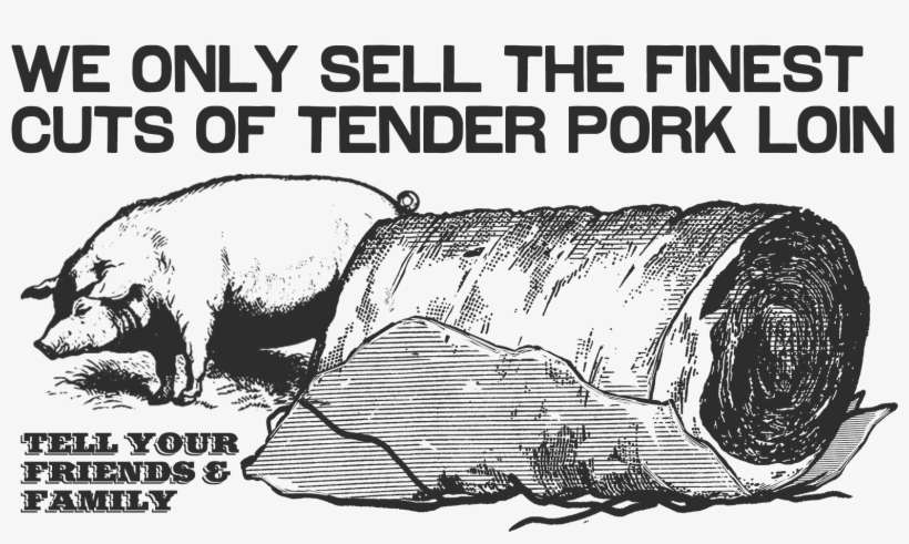 Tender Pork Loin - Working Animal, transparent png download