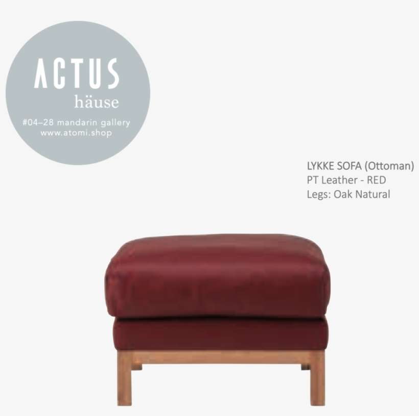 Lykke Sofa Set - Ottoman, transparent png download