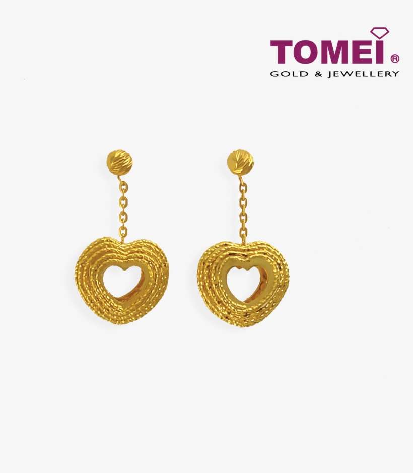Tomei Yellow Gold 916 Earrings (iq 1/8701g/or 1c) - Tomei Pig Gold Bar, transparent png download