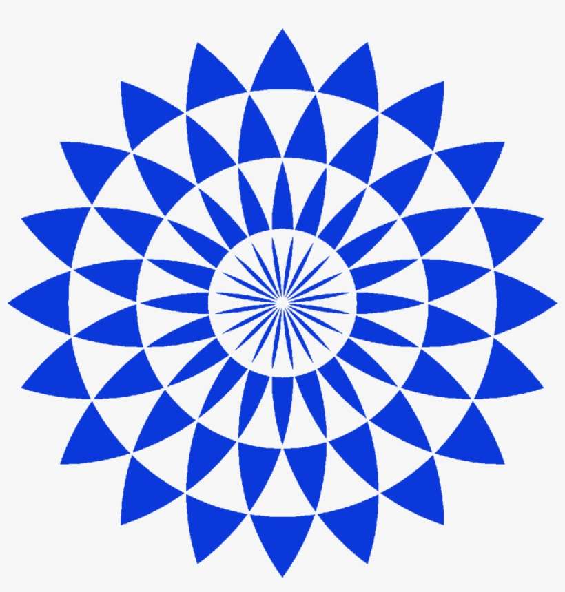 Logo Padma Bleu - Math Fractal Design, transparent png download