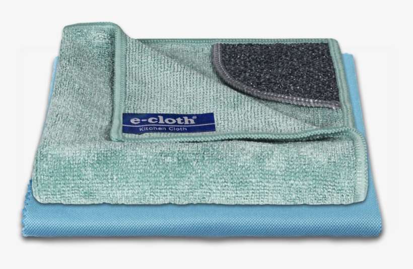 Kitchen Cleaning 2-cloths - E Cloth System, transparent png download