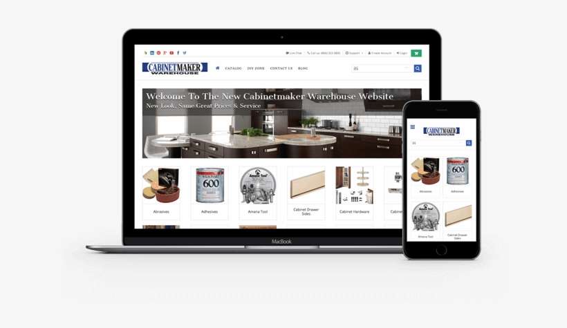 Cabinet Maker Casestudy Mockup 740px - Iphone, transparent png download