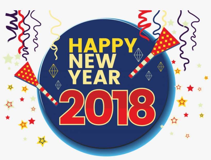 Best 2018 Png - Happy New Year 2018 Images Png, transparent png download