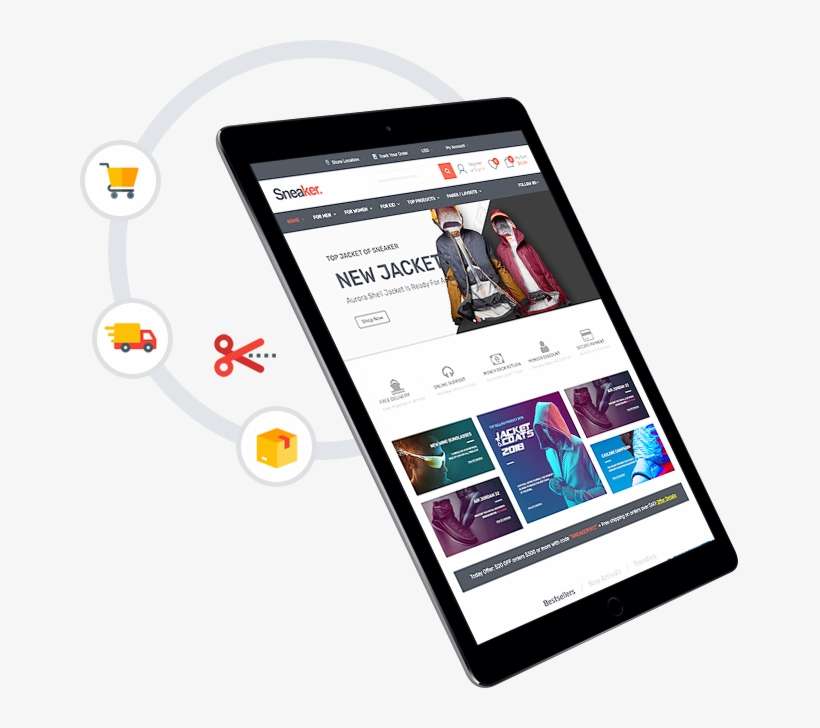 Ecommerce Development - Smartphone, transparent png download