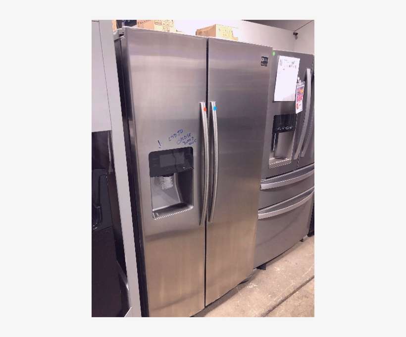New Samsung Stainless Side By Side Refrigerator - Door, transparent png download