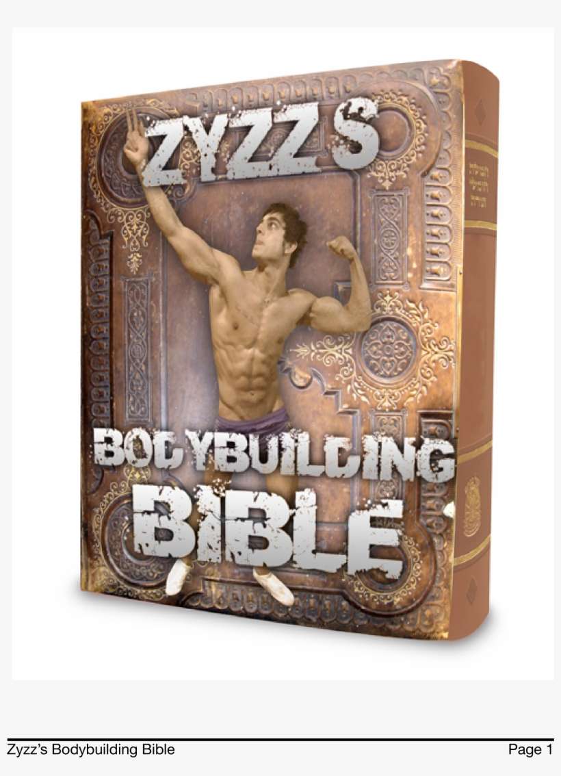 Weekly Bodybuilding Workout Schedule - Zyzz Bodybuilding Bible, transparent png download