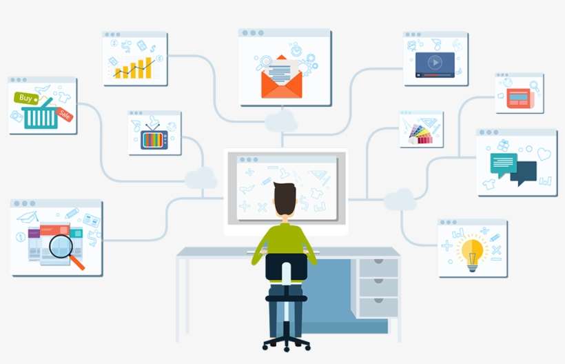 At Navaida Solutions, We Offer The Best Ecommerce Solutions - Internetin Tarihçesi Ile Ilgili, transparent png download