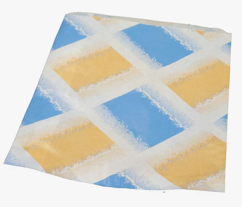 1000 7″ X 9″ Diamond Coloured Paper Bags Strung - Patchwork, transparent png download