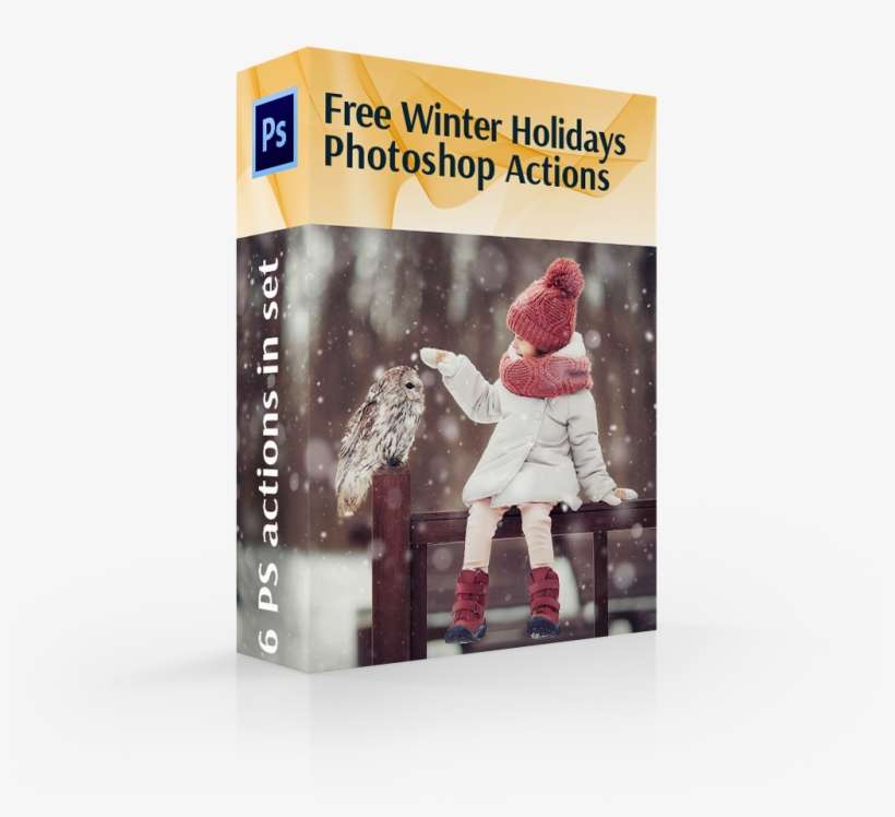 Retro Photoshop Actions Cover Girl - Santa Claus, transparent png download