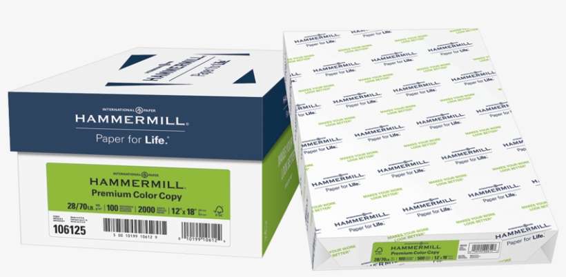 Paper Copy Colour 100b 12x18 500/pk - Hammermill, transparent png download