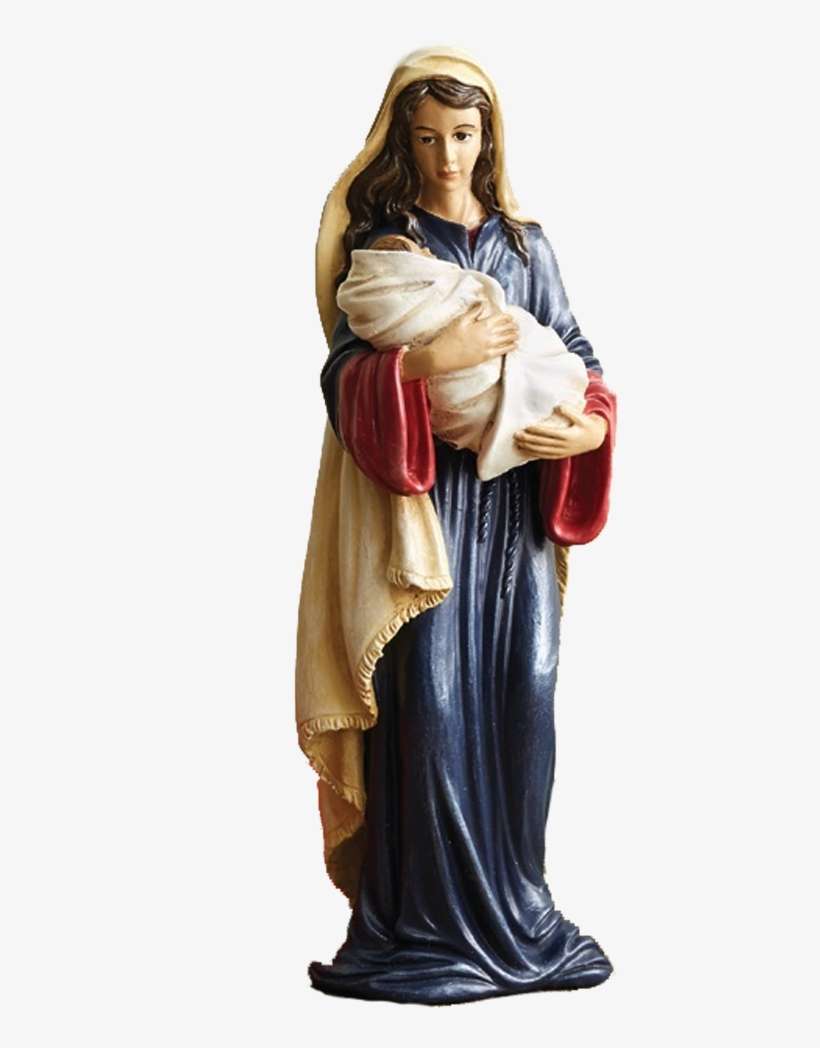 Mary And Baby Jesus - Jesus And Baby, transparent png download