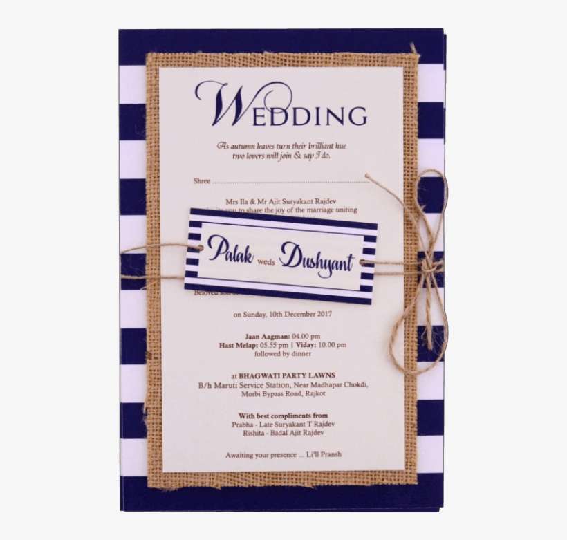 Kraft Wedding Invitations - Diploma, transparent png download