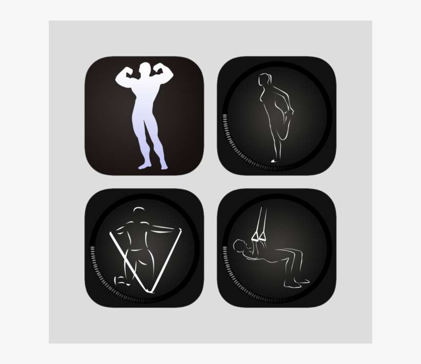 Gym Workout Men/womens Full Body Exercises Bundle 3 - Deer, transparent png download