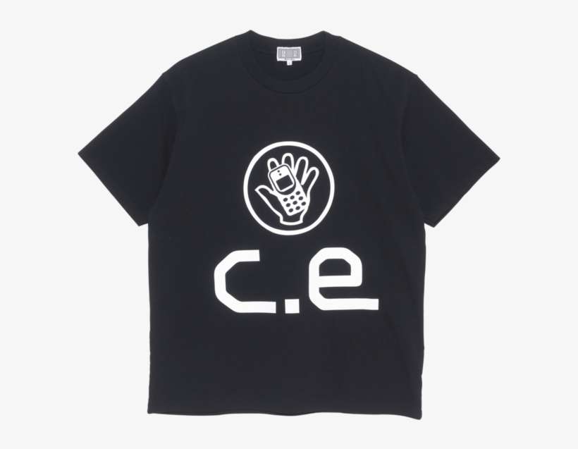 Hand Mobile T Black - Cavempt Hand Mobile, transparent png download